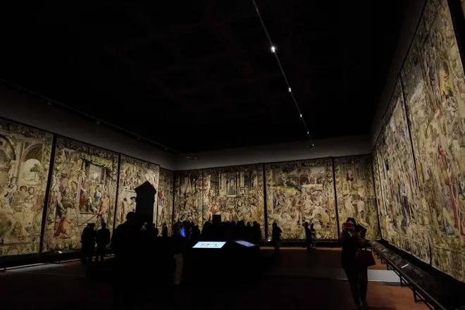 Torna la magia degli arazzi dei Medici a Palazzo Vecchio