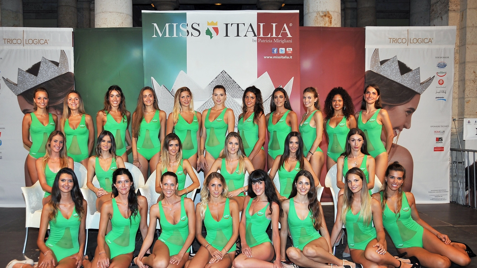 Le finaliste di Miss Toscana 2017