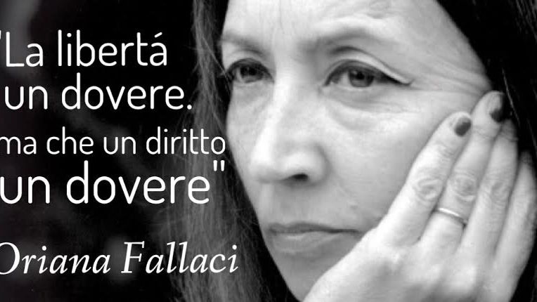 Oriana Fallaci e una sua frase celebre