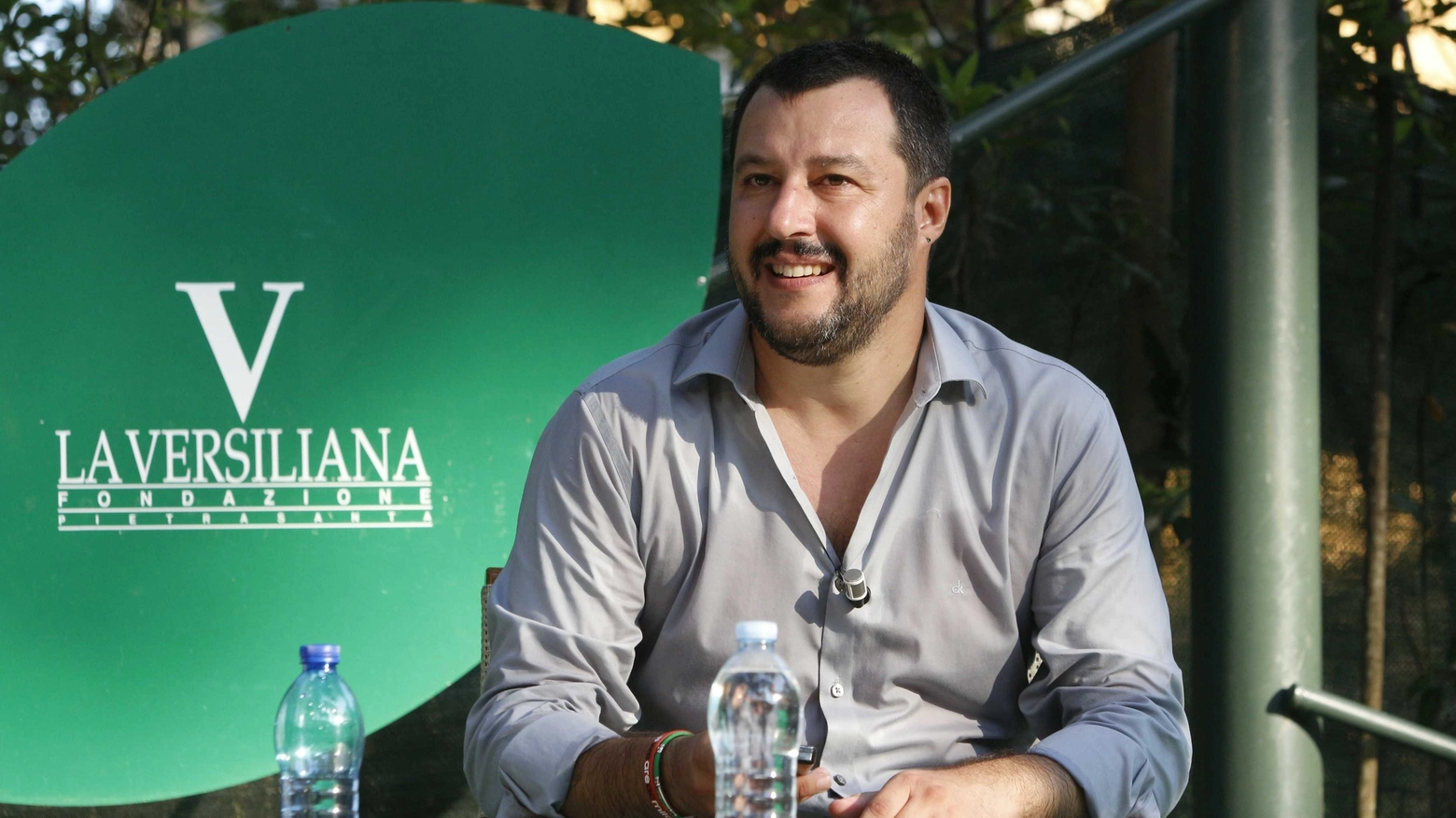 Matteo Salvini alla Versiliana (foto Umicini)
