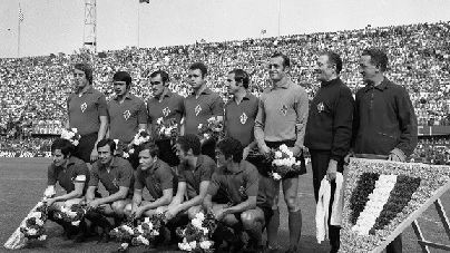 La Fiorentina campione d'Italia '68/'69 (Archivio New Press Photo)