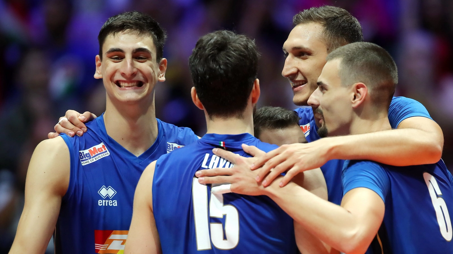 L'Italia del volley (foto AG. Aldo Liverani)