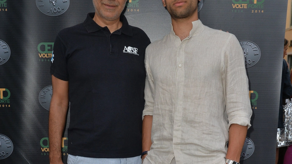 Andrea Bocelli col figlio Amos