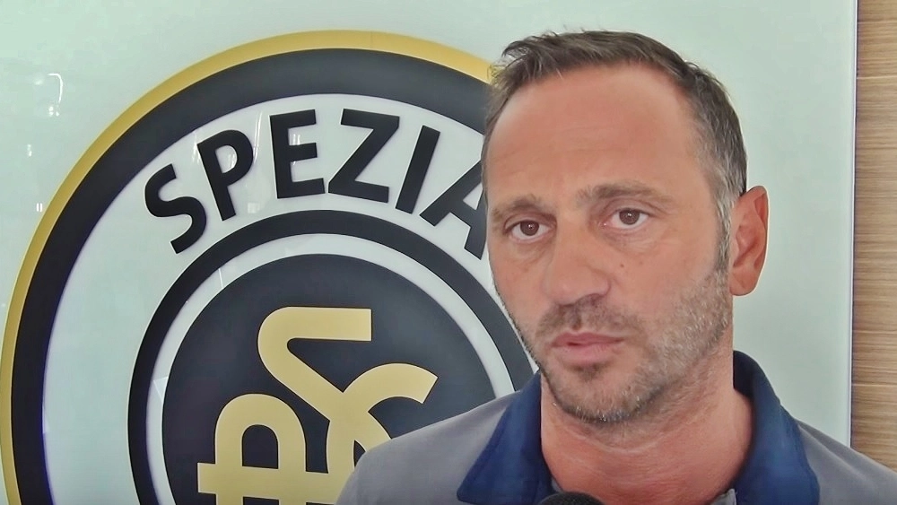 L'allenatore dello Spezia, Fabio Gallo 