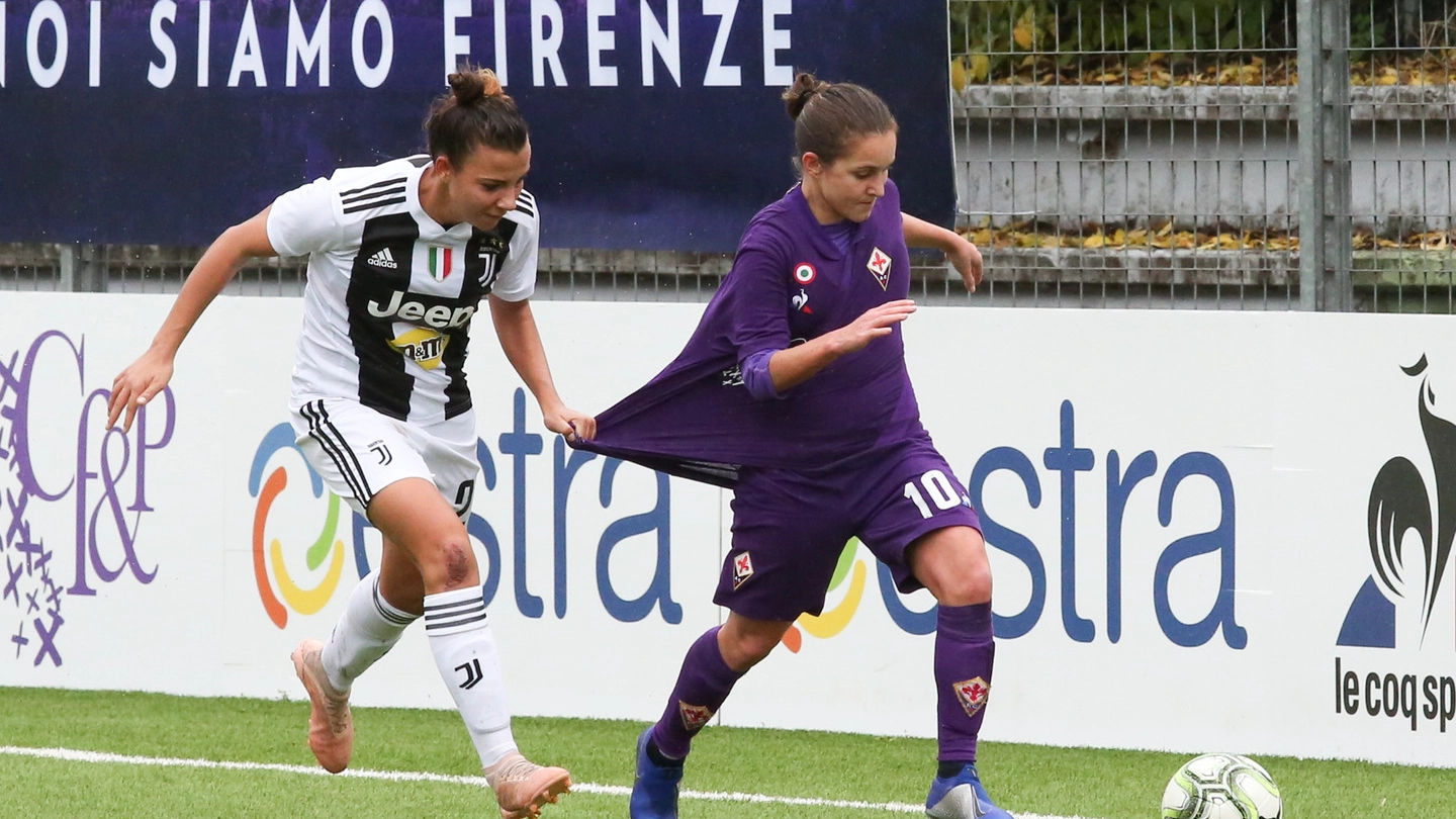 Fiorentina Women's-Juventus, Bonetti in azione (Germogli)