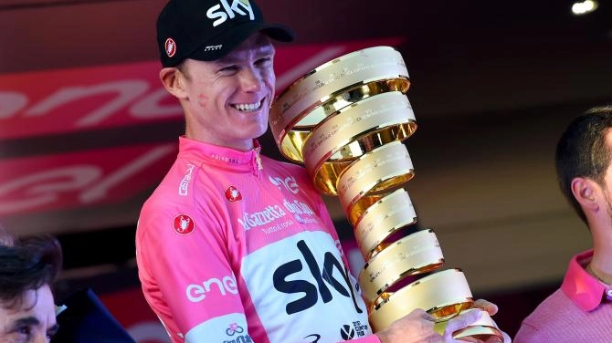 Chris Froome, ultimo vincitore del Giro d’Italia