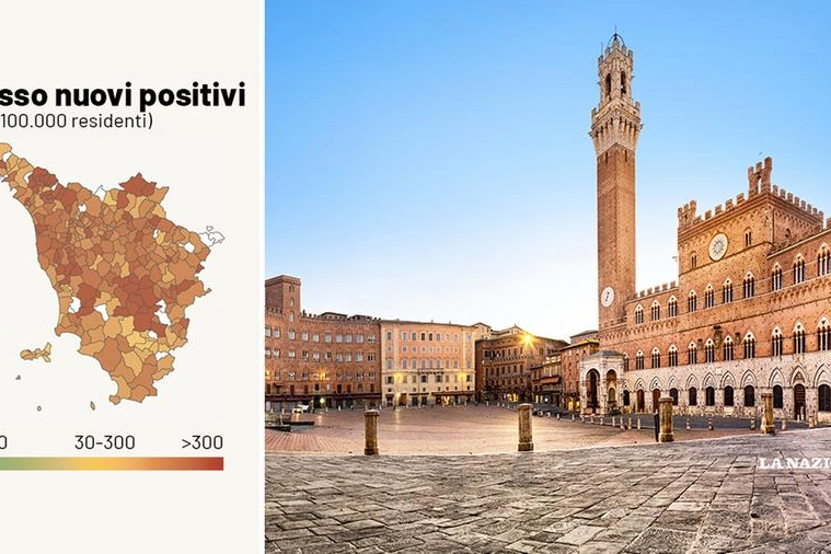 Covid Toscana, come circola il virus nei comuni