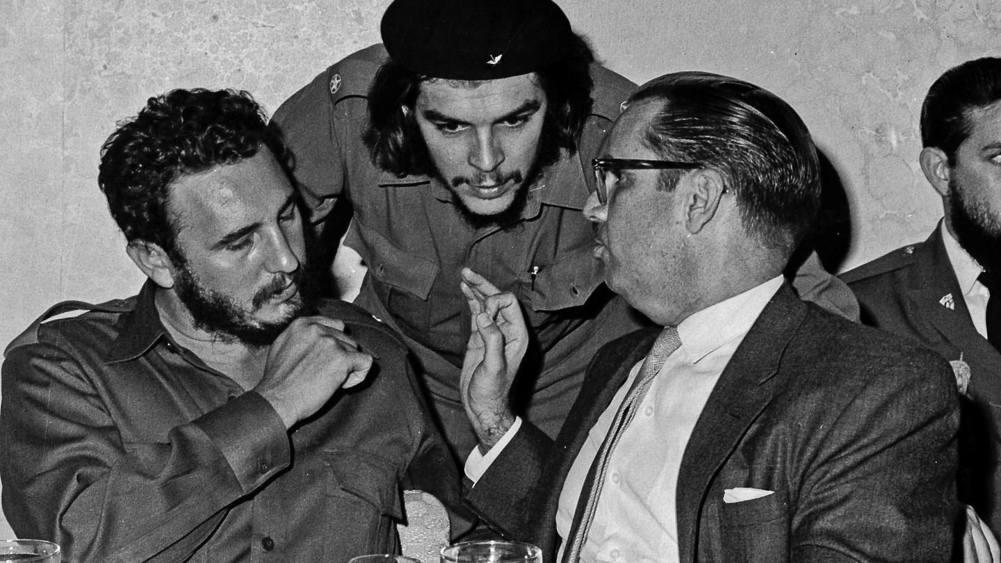 Fidel Castro con Che Guevara