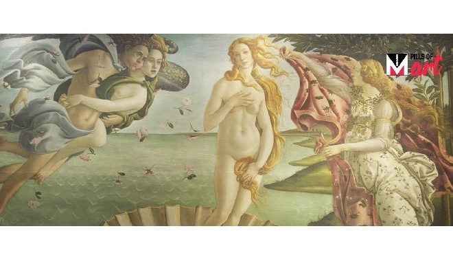 Nascita di Venere - Sandro Botticelli (Gallerie degli Uffizi Firenze)