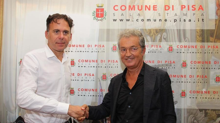 Il sindaco Conti col presidente Corrado