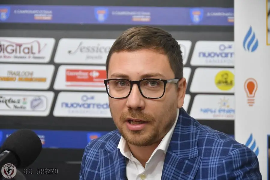 Arezzo, Tromboni nuovo direttore sportivo: è il più giovane di sempre
