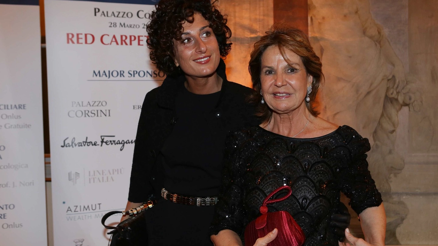 Agnese Landini Renzi con Giovanna Fratini (Marco Mori/New Press Photo)