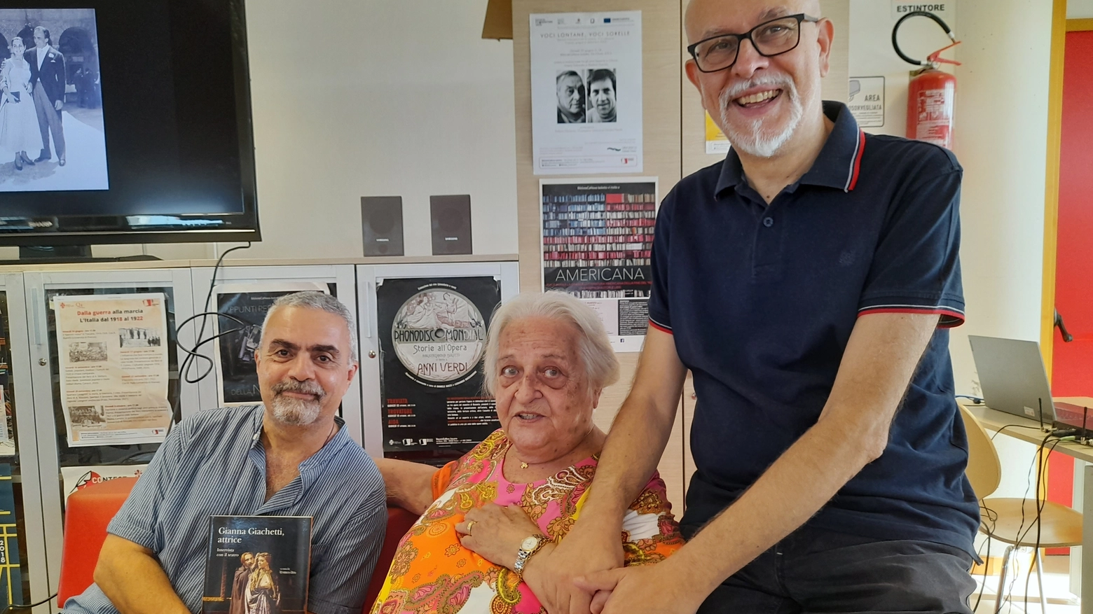 Enrico Zoi, Gianna Giachetti, Giancarlo Passarella