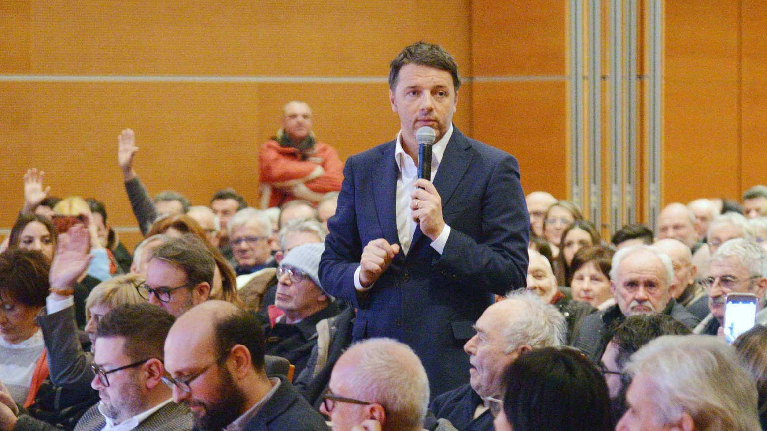 Matteo Renzi all'auditorium