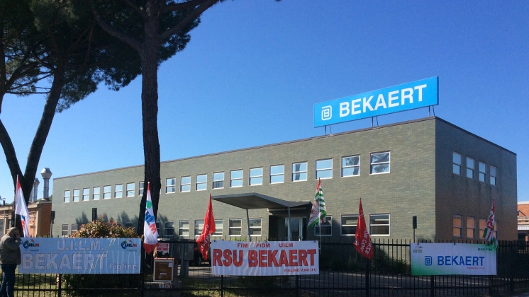 Vendita area ex Bekaert. La soddisfazione dei sindacati