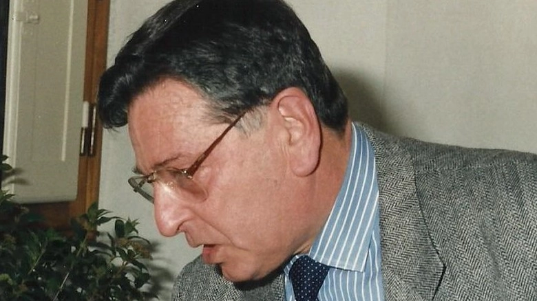 Giancarlo Niccolai, colto di profilo, in uno dei rari scatti