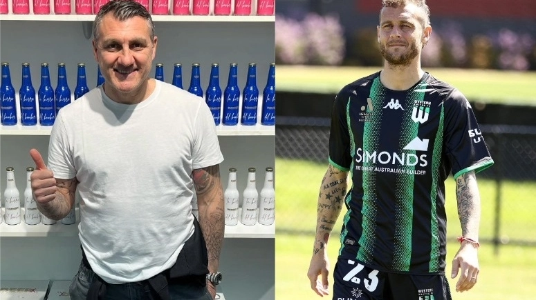 Bobo Vieri e Alino Diamanti Bobo Vieri e Alino Diamanti