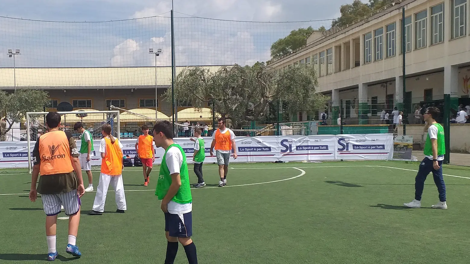 Adattare la gara ai partecipanti "Non conta vincere una partita l’importante è stare bene insieme" Adattare la gara ai partecipanti "Non conta vincere una partita l’importante è stare bene insieme"