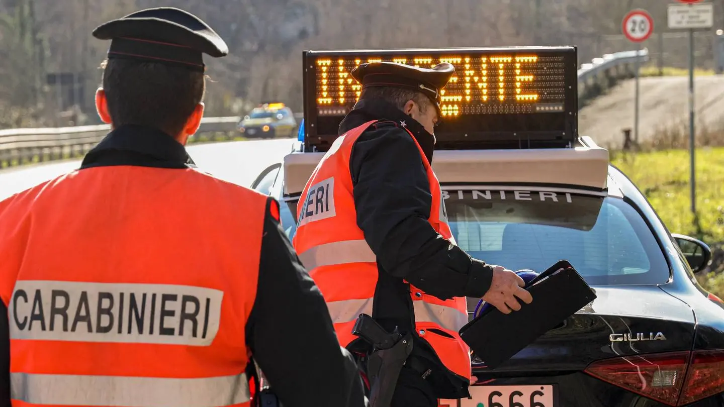 Carabinieri sul posto (Foto di repertorio)