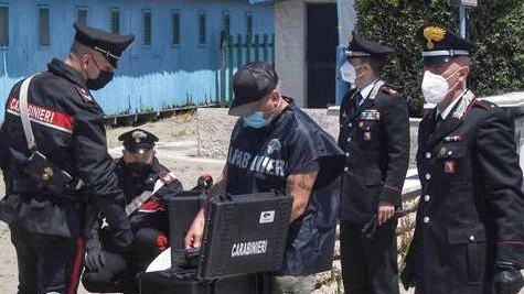 L'attività di indagine dei carabinieri