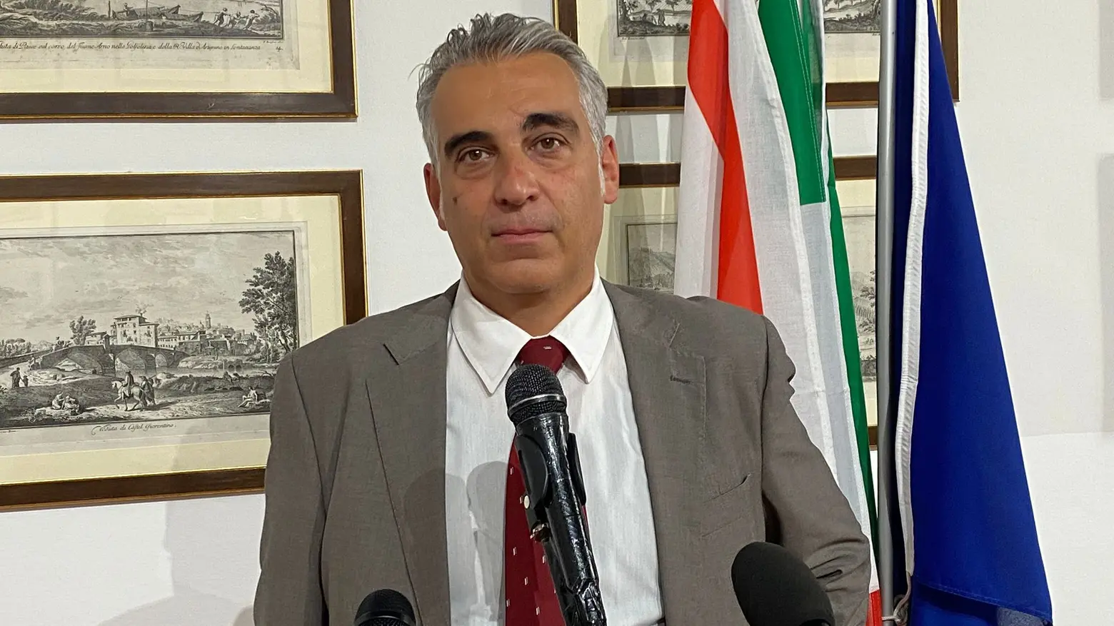 Il consigliere regionale Diego Petrucci Il consigliere regionale Diego Petrucci