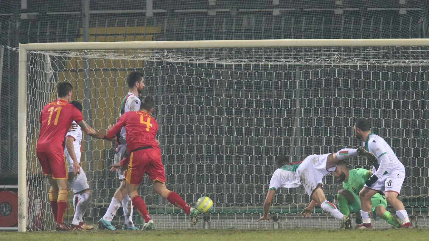 Ravenna-Ternana, il terzo gol dei romagnoli (foto Zani)