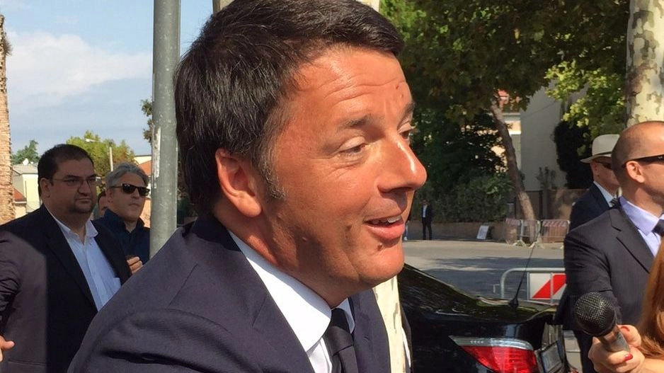 Renzi in piazza Malatesta 