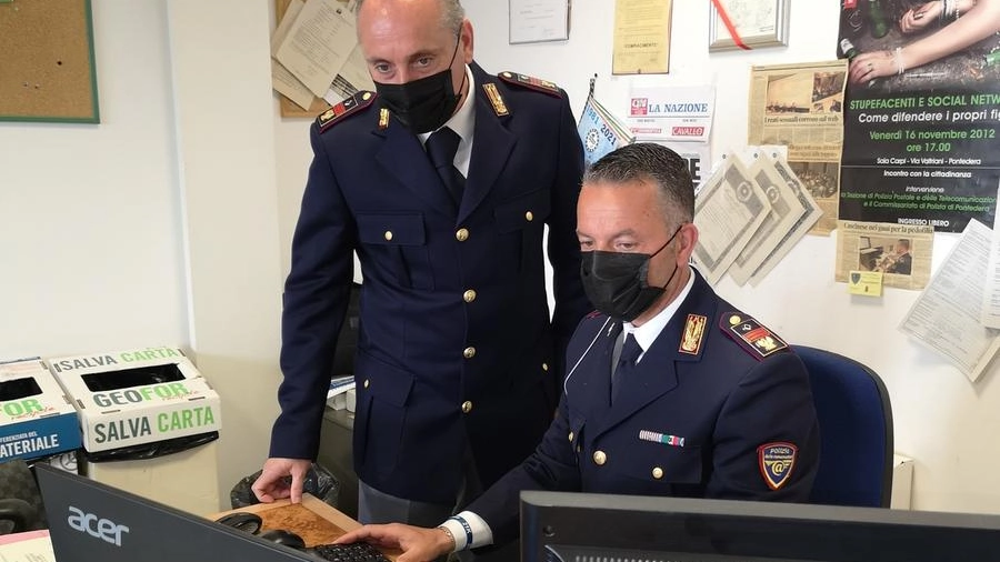 La polizia postale di Pisa in azione