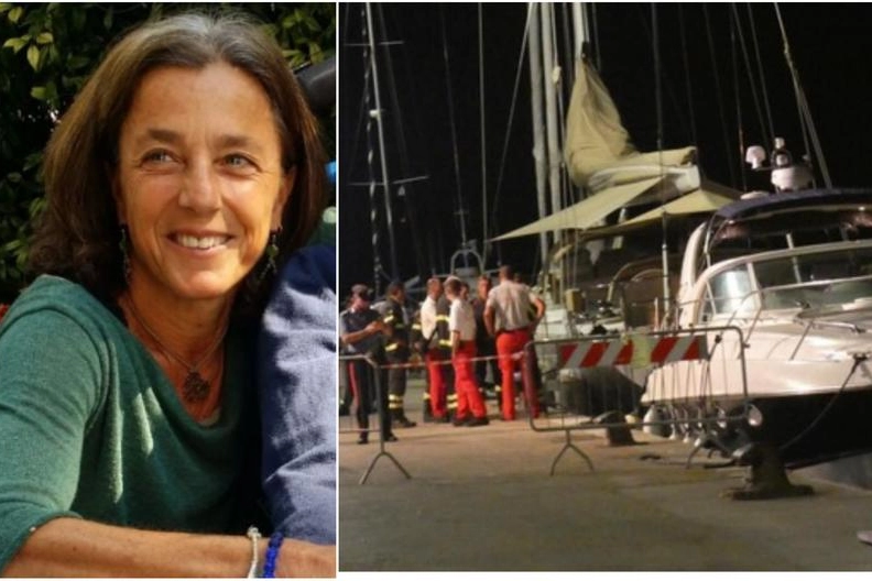 Incidente all'Argentario, a sinistra Anna Claudia Cartoni, la donna dispersa