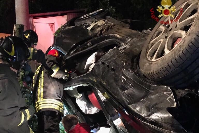 L'incidente sulla E45
