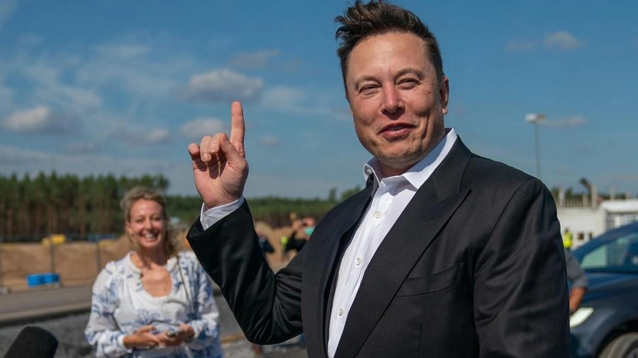 L’imprenditore di origine sudafricana Elon Musk, 49 anni, fondatore di Tesla e SpaceX