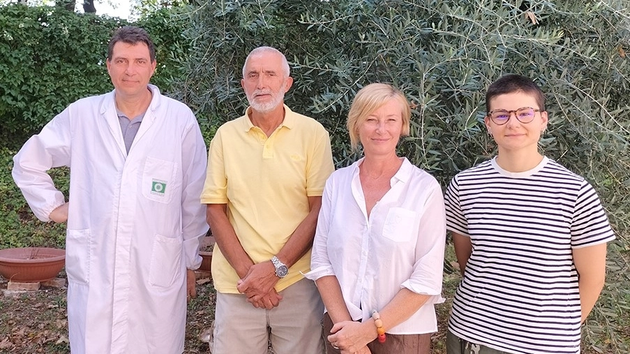 Il team di ricercatori dell'Università Il team di ricercatori dell'Università