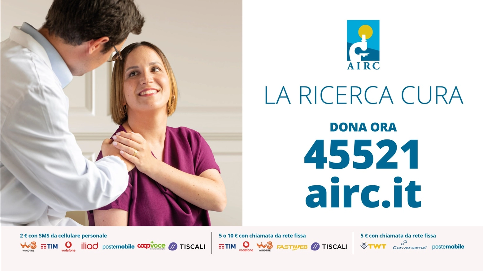 La raccolta Rai-Airc per finanziare la ricerca sul cancro