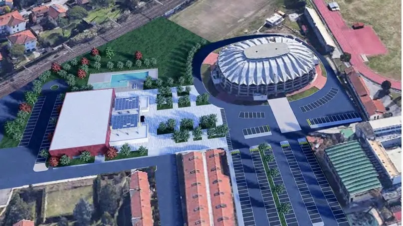 Il progetto della nuova piscina comunale Il progetto della nuova piscina comunale
