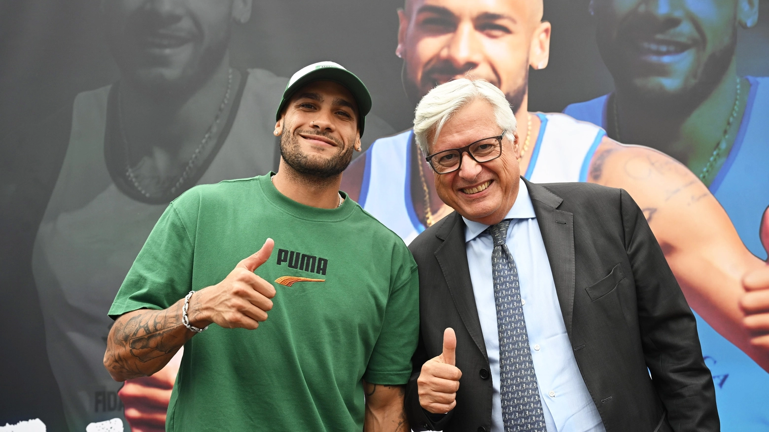 Il campione olimpico ha mantenuto la promessa fatta a Tokyo ed è tornato a Lucca