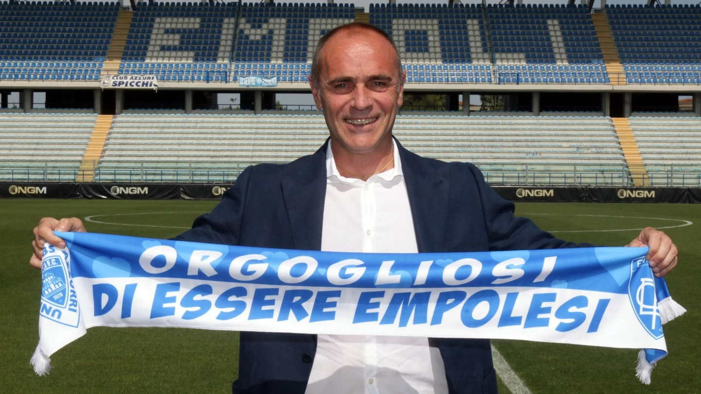 Giovanni Martusciello, nuovo allenatore dell'Empoli (Gianni Nucci/Fotocronache Germogli)