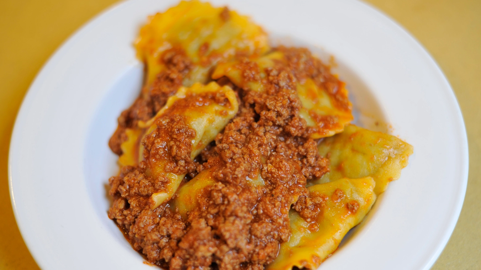 I tordelli lucchesi al ragù (foto Alcide)