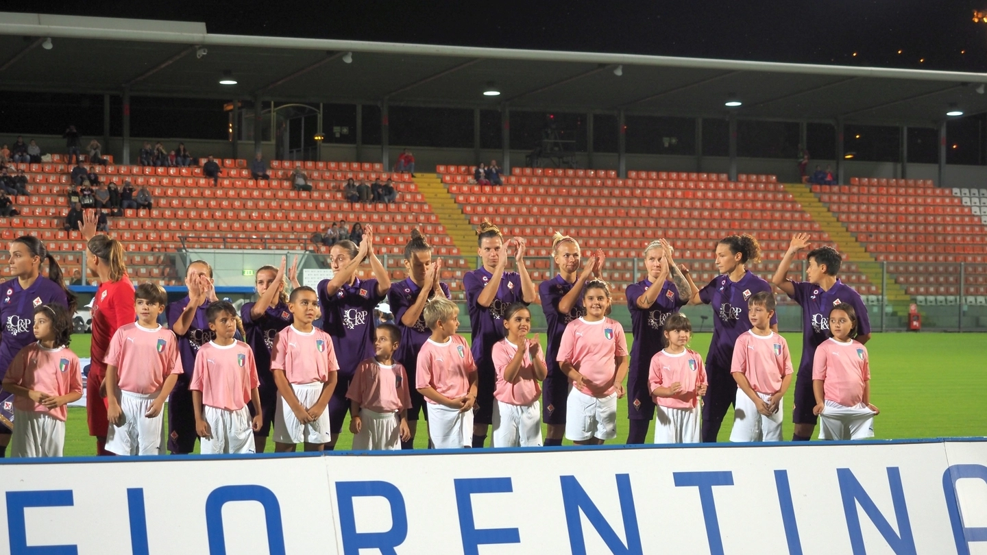 La Fiorentina Women's vince la Supercoppa (foto Mauro Frascatore)