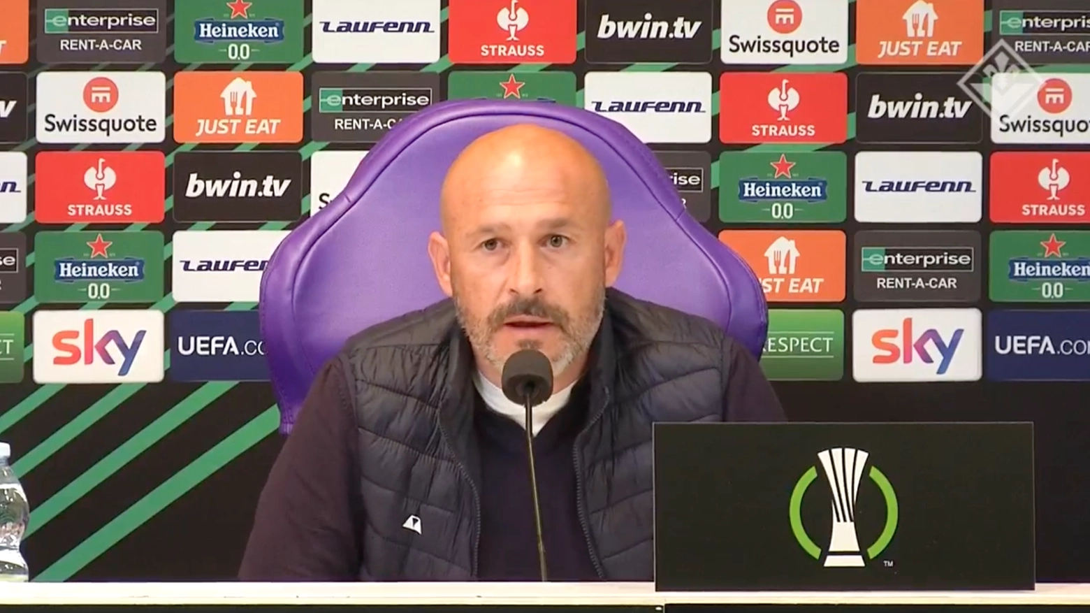 Fiorentina-Basilea, Italiano: "Vogliamo far sognare Firenze. Terracciano? Solo un po’ di febbre”