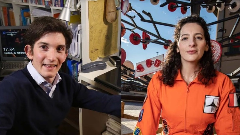 Andrea Mucci, lo studente paladino dei disabili, e Ilaria Cinelli, ingegnere biomedico
