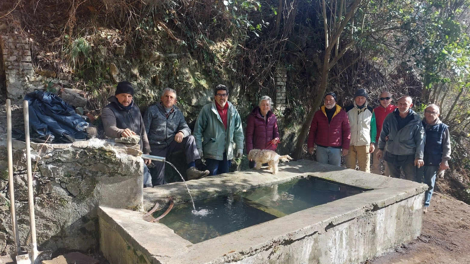 Il comitato di Montalbano ha recuperato  l’antico lavatoio situato in via dei Pilastri