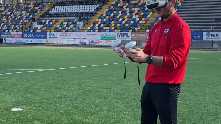 Pianese, i portieri si allenano nella realtà virtuale Pianese, i portieri si allenano nella realtà virtuale