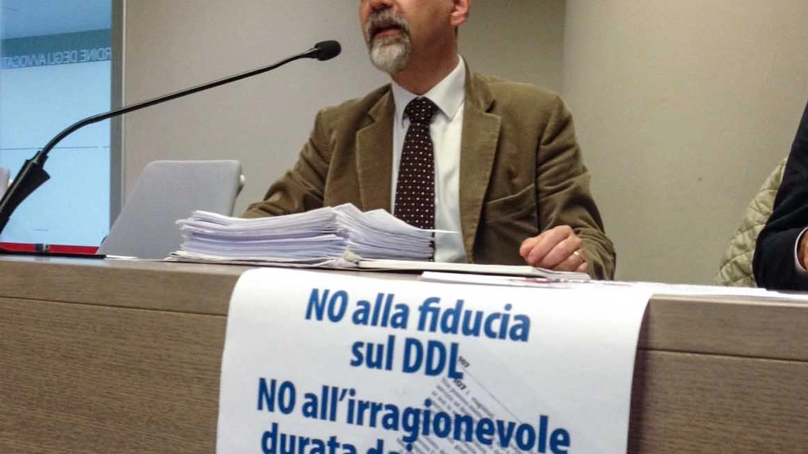 L'avvocato Luca Bisori, presidente della Camera penale di Firenze