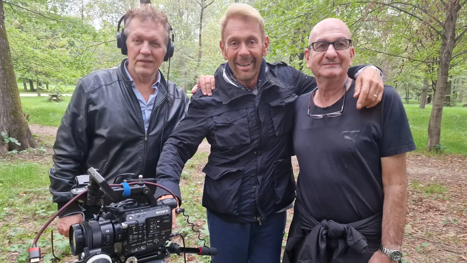 Sul set di 'Un sasso nel cuore' di Domenico Costanzo