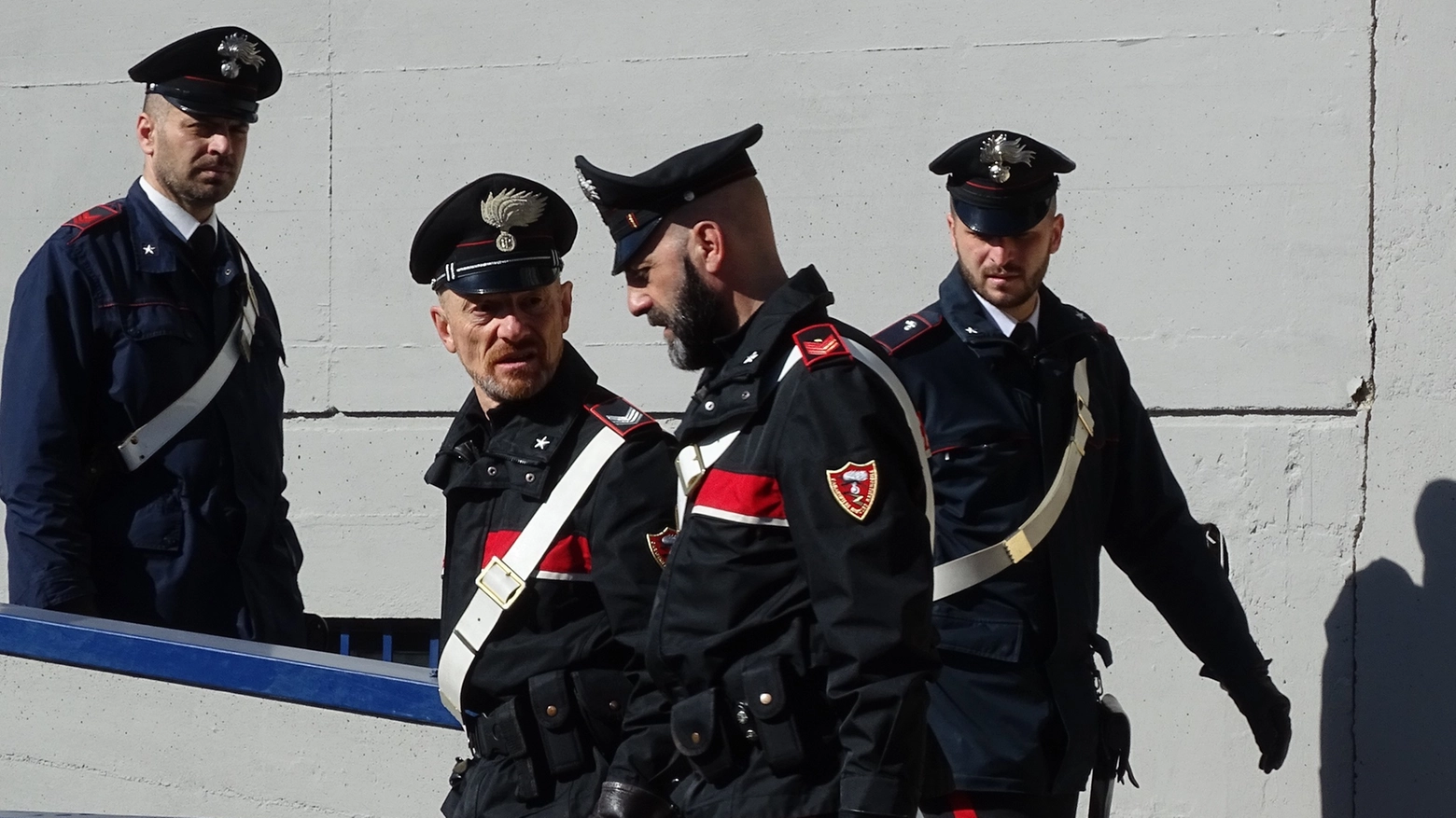 I carabinieri in azione