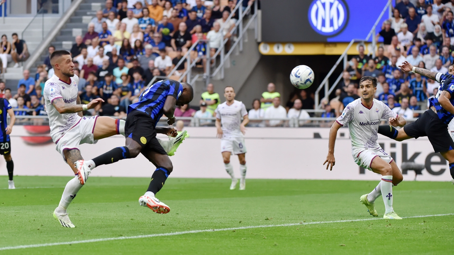 Thuram anticipa Biraghi e segna Thuram anticipa Biraghi e segna