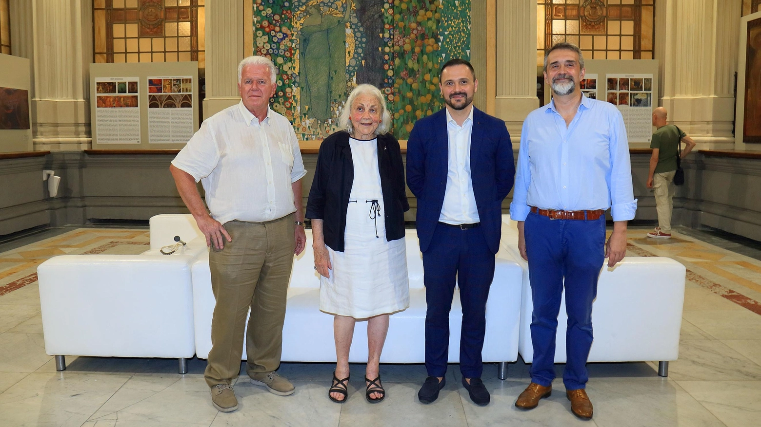 Galileo Chini, un "grande toscano"  Inaugurata al Moca la sua mostra  L’artista nell’albo della Regione