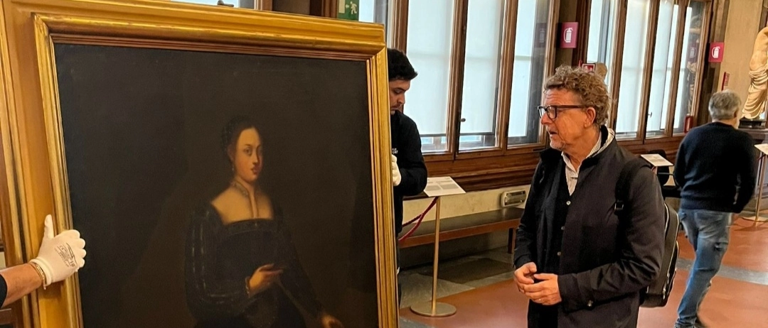 Verrà collocato nel palazzo a lei intestato oggi sede del Senato, Palazzo Madama