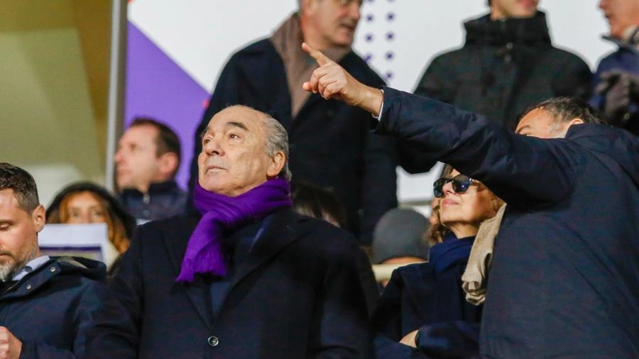Fiorentina, il presidente Commisso in tribuna al "Franchi" (Germogli)