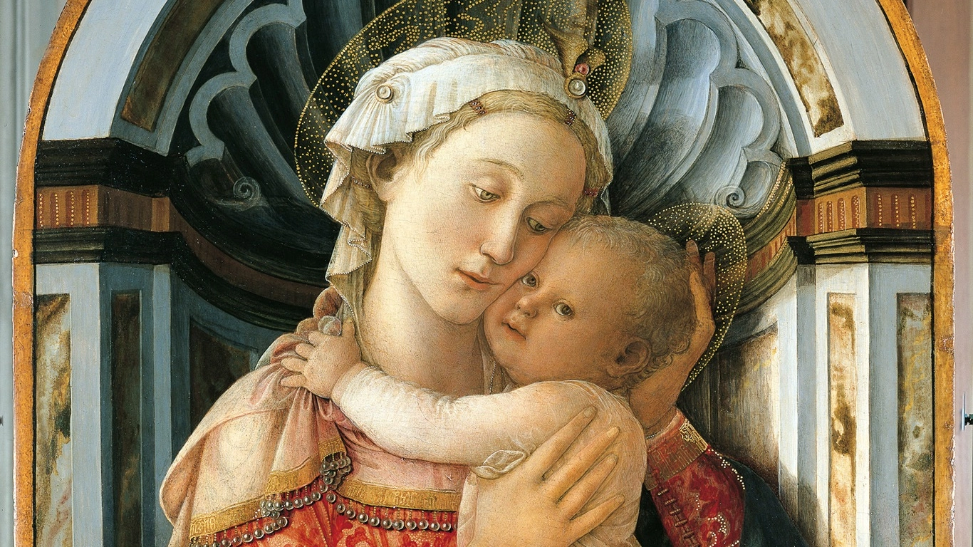 La 'Madonna con bambino' di Filippo Lippi